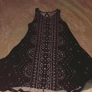 Black and white dress